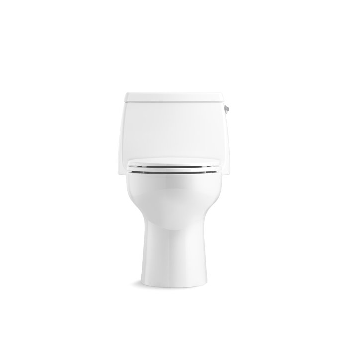 Kohler Santa Rosa Comfort Height OnePiece Compact Elongated 1.28 Gpf Toilet With Revolution 360 Kohler Santa Rosa Comfort Height OnePiece Compact Elongated 1.28 Gpf Toilet With Revolution 360